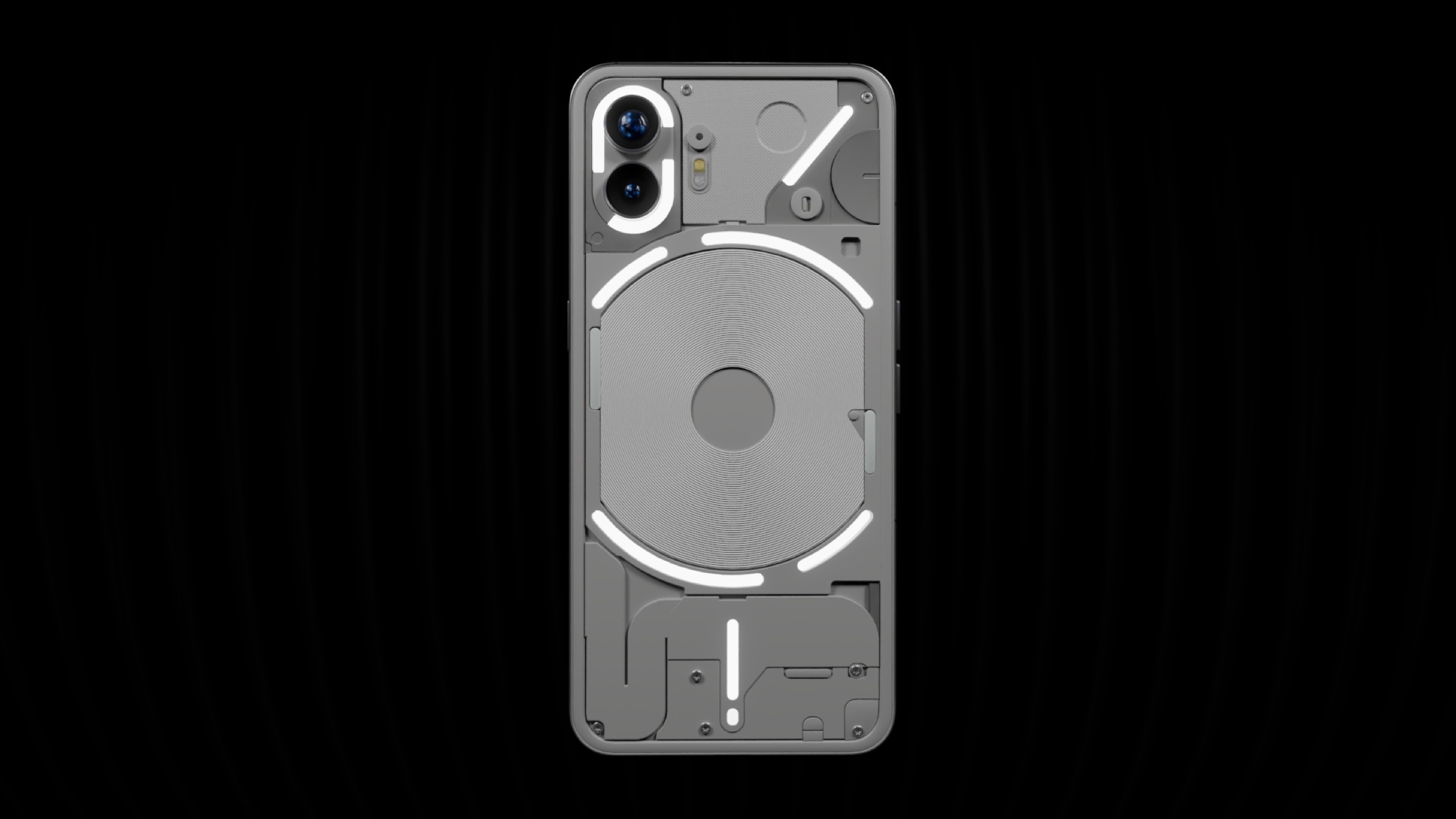 Nothing Phone (2), normal-lit render
